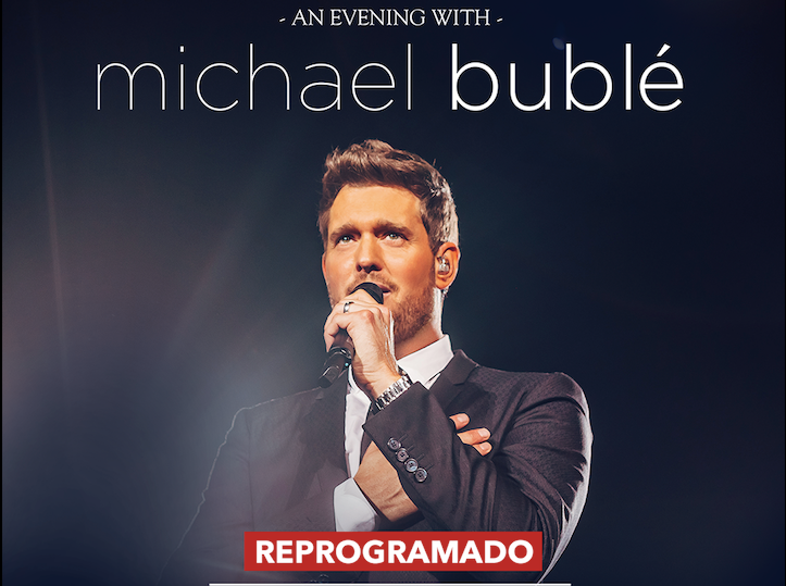 Michael Bublé anuncia show en Chile para el 15 de noviembre del 2022