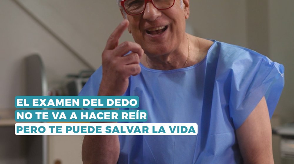 Fernando Alarcón protagoniza video de la Conac para su campaña de detección precoz del cáncer de próstata