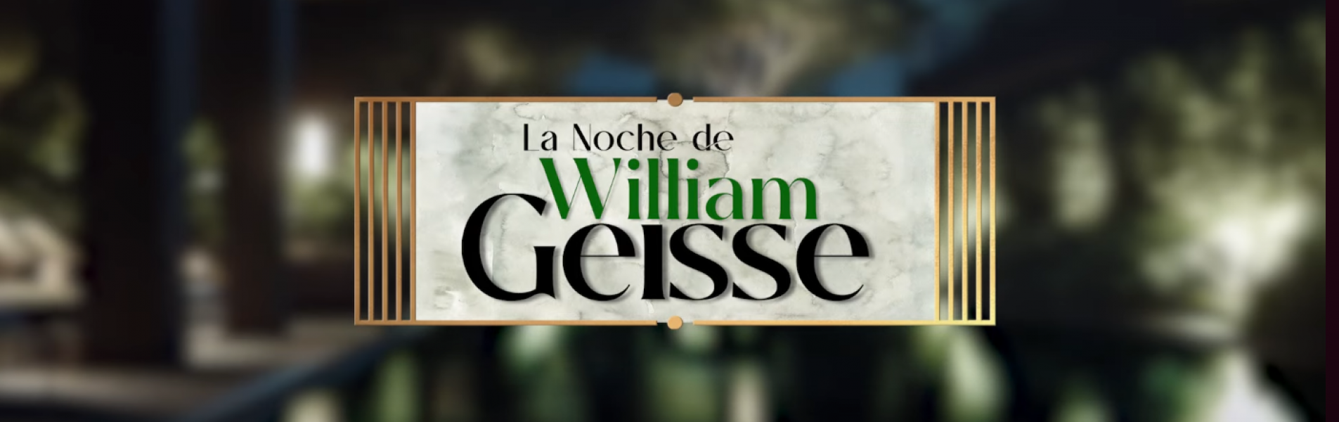 Noche de William Geisse